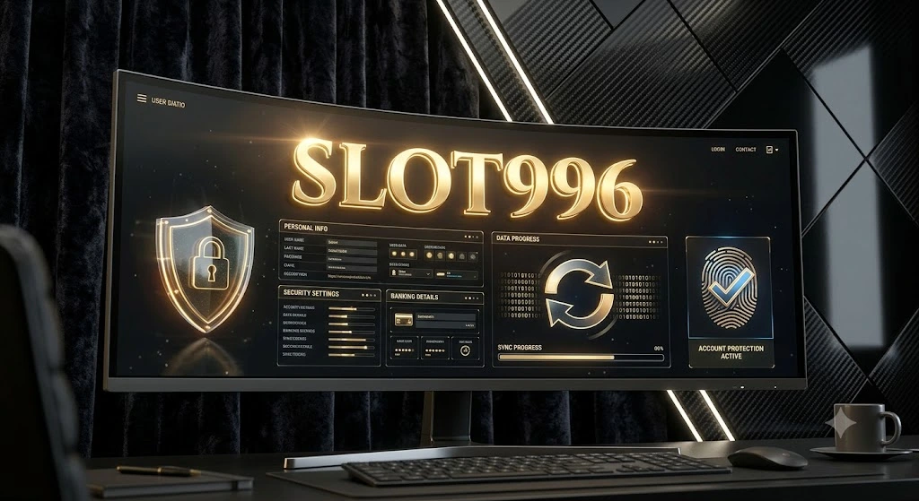 หน้าจอแสดงการตั้งค่าและวิธีแก้ไขข้อมูลสมาชิก SLOT996 ที่เน้นระบบยืนยันตัวตนและรักษาความปลอดภัยข้อมูลส่วนบุคคล