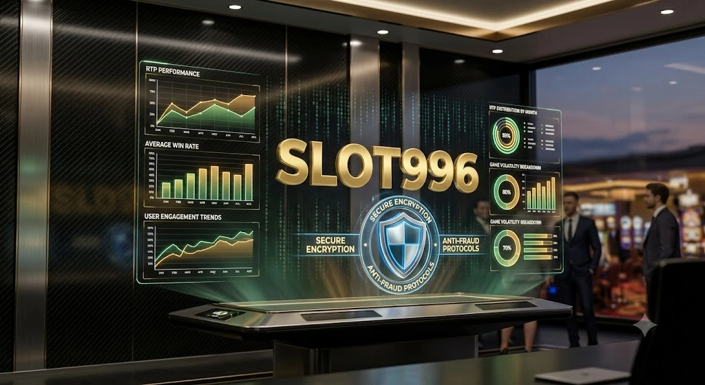 ข้อมูลที่ควรรู้ก่อนใช้งาน SLOT996 แสดงระบบความปลอดภัย สถิติข้อมูล และเทคโนโลยีโครงสร้างพื้นฐานของแพลตฟอร์ม